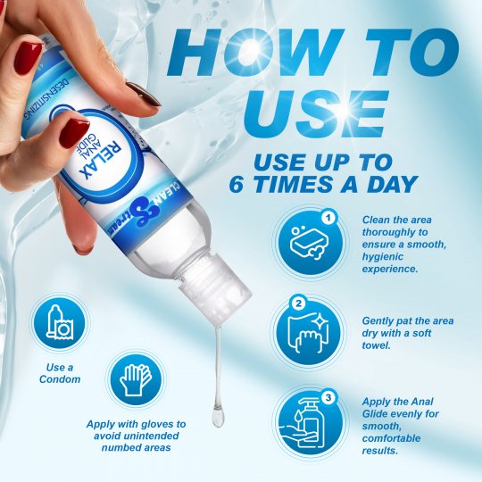 CleanStream Water-Based Anal Lube 8 oz